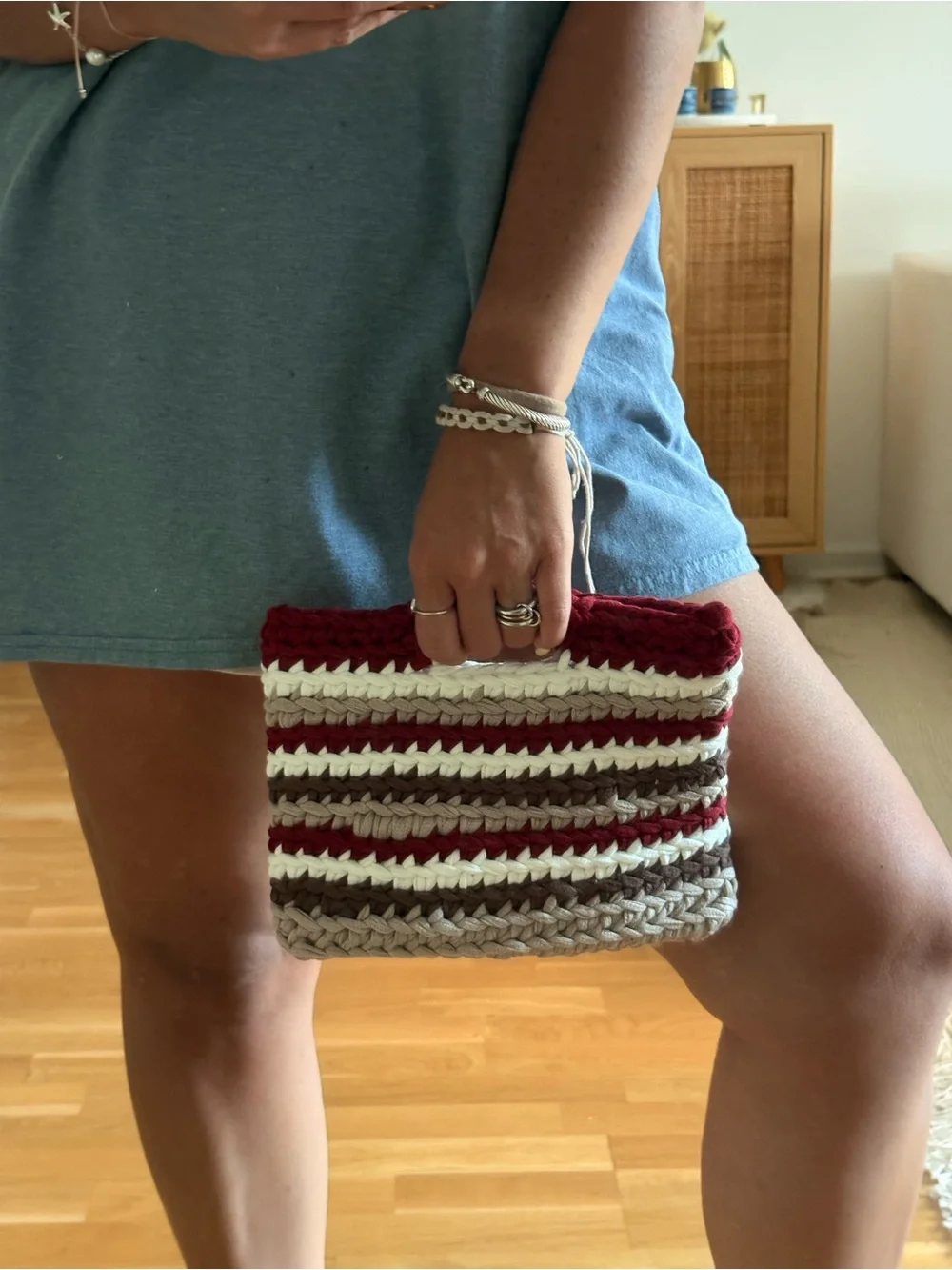 N/A handwoven crochet